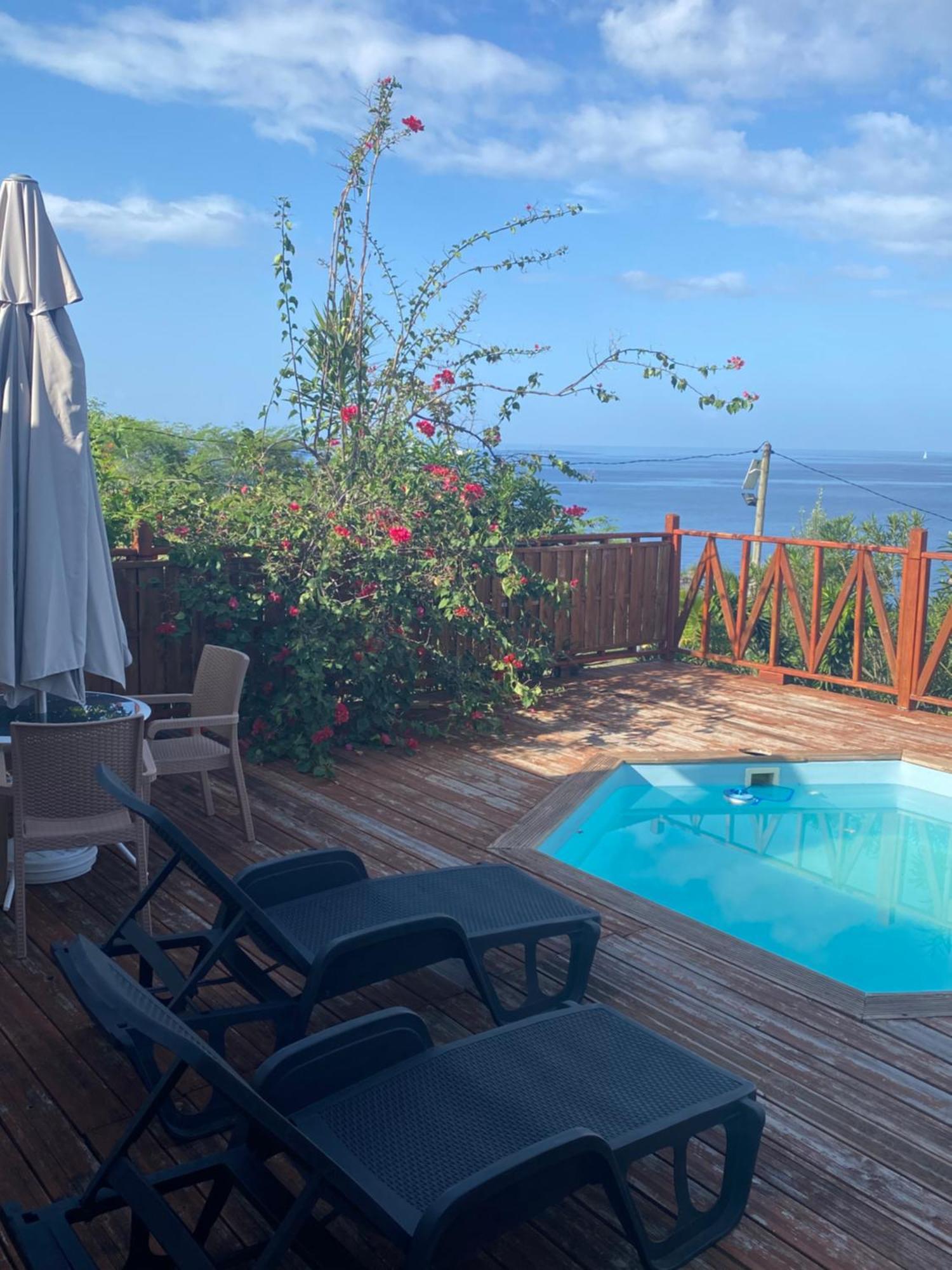 Bungalows Mathilde-Non Fumeur Bouillante Ngoại thất bức ảnh